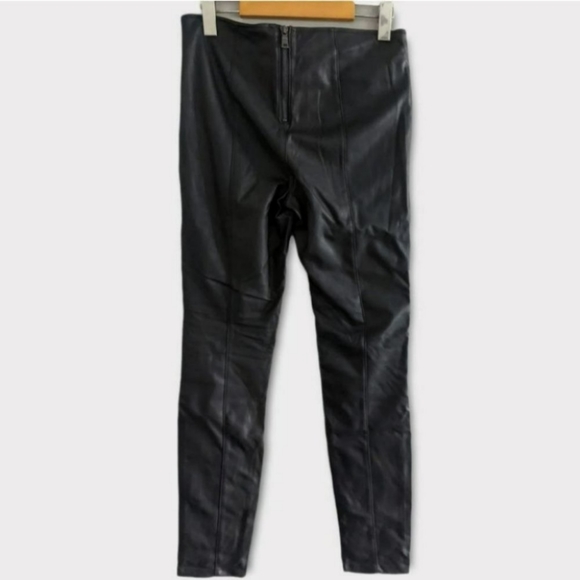 Noisy May Faux Leather moto style super skinny pants Small - Picture 2 of 4